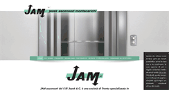 Desktop Screenshot of jamascensori.com